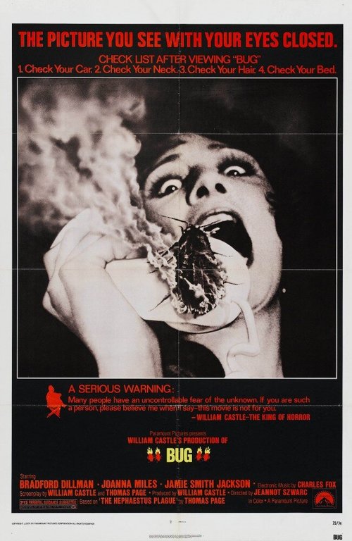 Обложка (Постер) Жук / Bug (1975) SATRip Обложка (Постер) Жук / Bug (1975) SATRip