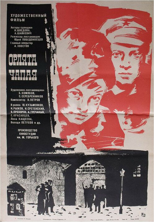 Обложка (Постер) Орлята Чапая (1968) SATRip