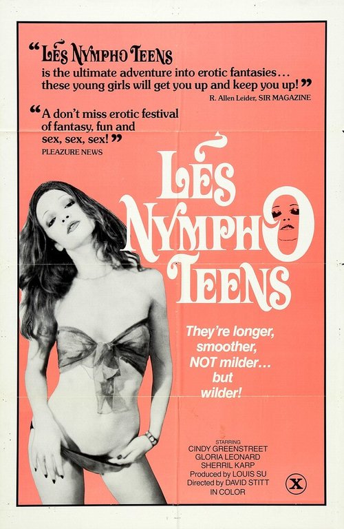 Обложка (Постер) Les Nympho Teens (1976) 