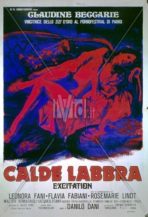 Обложка (Постер) Пылающие губы / Calde labbra (1976) SATRip