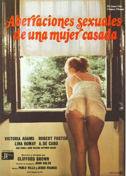 Обложка (Постер) Сексуально неуравновешенная жена / Aberraciones sexuales de una mujer casada (1981) SATRip Обложка (Постер) Сексуально неуравновешенная жена / Aberraciones sexuales de una mujer casada (1981) SATRip
