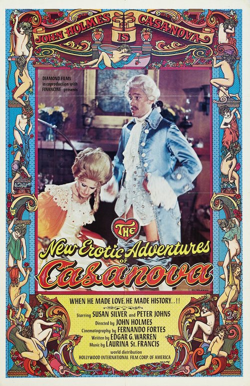 Обложка (Постер) The New Erotic Adventures of Casanova (1977) SATRip