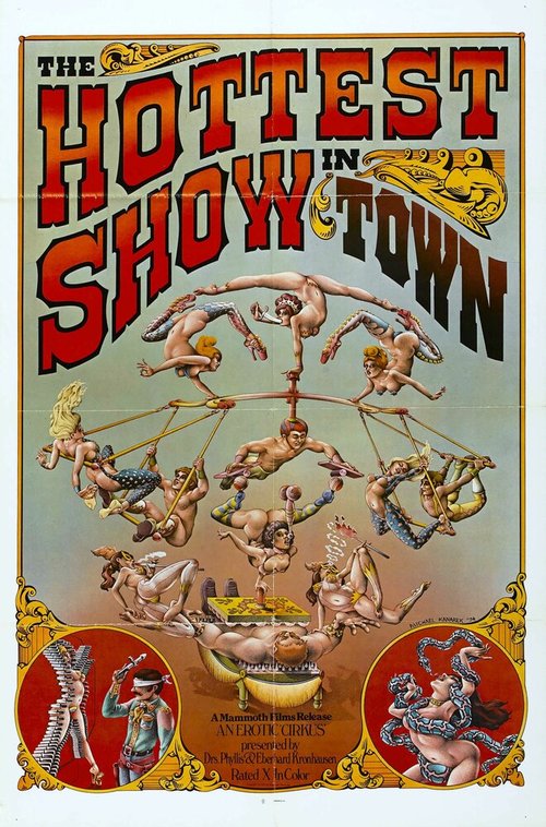 Обложка (Постер) Ярмарка секса / Sex-cirkusse (1974) SATRip