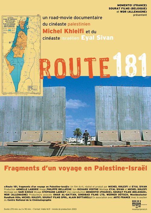 Обложка (Постер) 181 маршрут / Route 181: Fragments of a Journey in Palestine-Israel (2004) HDRip