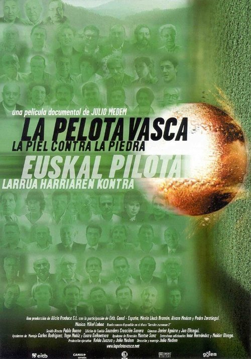 Обложка (Постер) Баскбол: кожа против камня / La pelota vasca. La piel contra la piedra (2003) HDRip