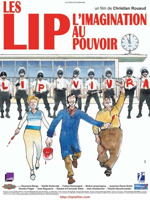 Обложка (Постер) Безумные мудрецы и разумные сумасшедшие / Les Lip - L'imagination au pouvoir (2007) HDRip