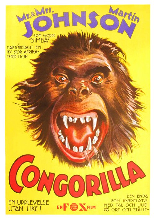 Обложка (Постер) Congorilla (1932) 