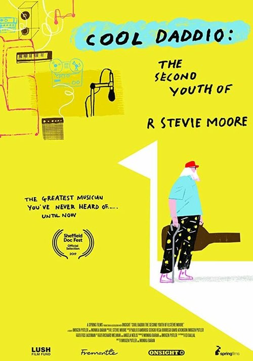 Обложка (Постер) Cool Daddio: Вторая молодость Р. Стиви Мура / Cool Daddio: The Second Youth of R. Stevie Moore (2019) HDRip