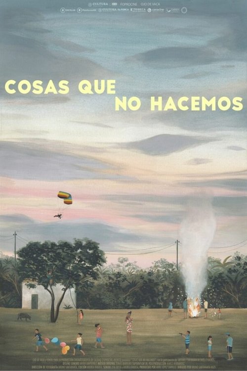 Обложка (Постер) Cosas que no hacemos (2020) HDRip