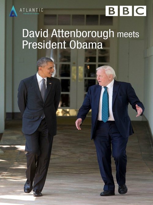 Обложка (Постер) David Attenborough Meets President Obama (2015) HDRip