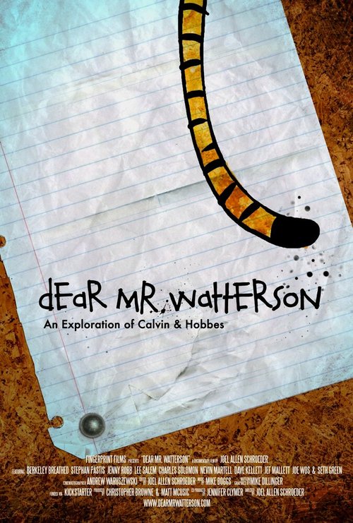 Обложка (Постер) Dear Mr. Watterson (2013) HDRip Обложка (Постер) Dear Mr. Watterson (2013) HDRip