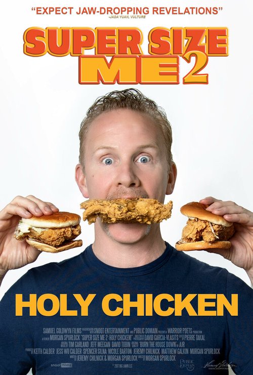 Обложка (Постер) Двойная порция 2 / Super Size Me 2: Holy Chicken! (2017) HDRip