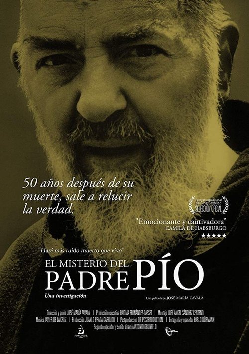 Обложка (Постер) El Misterio del Padre Pío (2018) HDRip