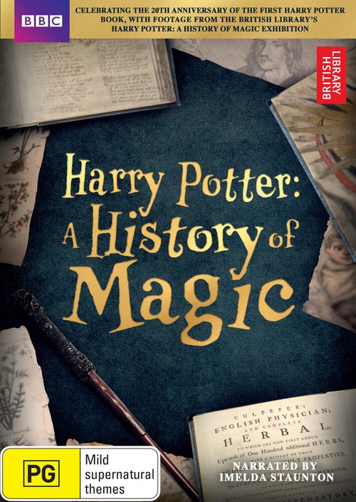 Обложка (Постер) Гарри Поттер: История магии / Harry Potter: A History of Magic (2017) HDRip