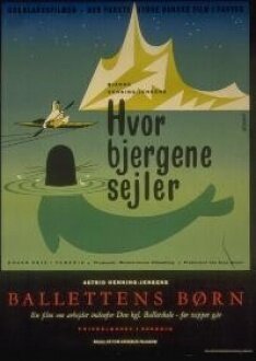 Обложка (Постер) Где плавают горы / Hvor bjergene sejler (1955) SATRip