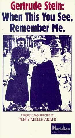Обложка (Постер) Gertrude Stein: When This You See, Remember Me (1970) SATRip