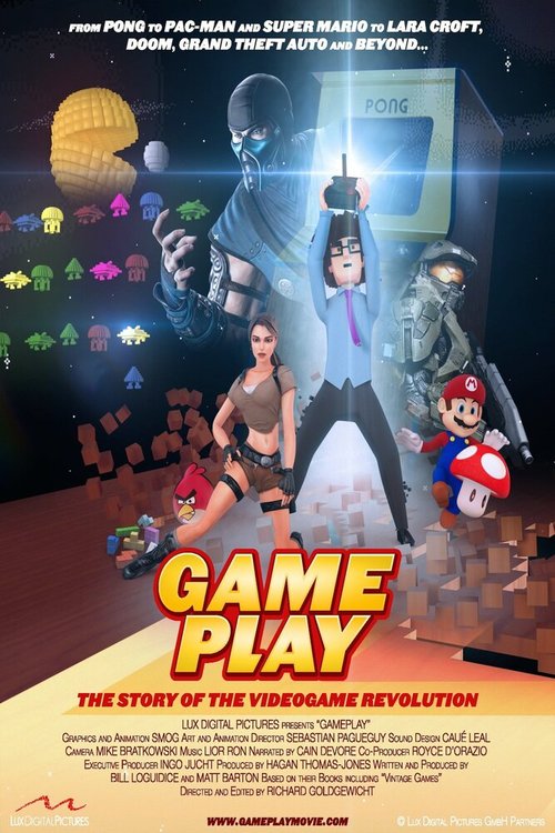 Обложка (Постер) Геймплей: История революции видеоигр / Gameplay: The Story of the Videogame Revolution (2015) HDRip Обложка (Постер) Геймплей: История революции видеоигр / Gameplay: The Story of the Videogame Revolution (2015) HDRip