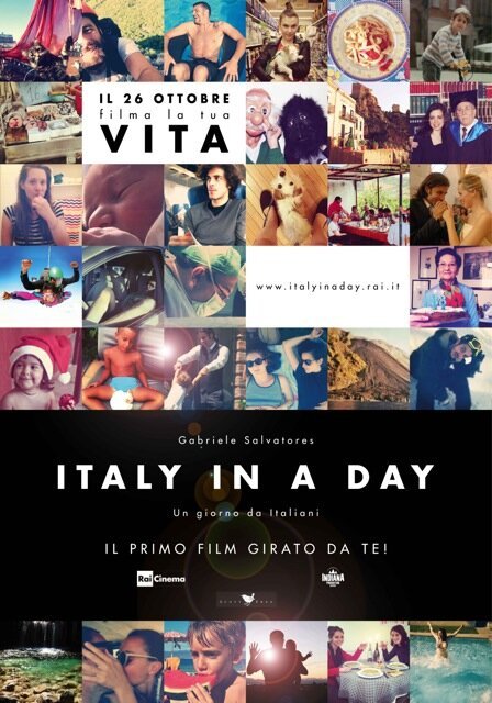Обложка (Постер) Италия за день / Italy in a Day (2014) HDRip