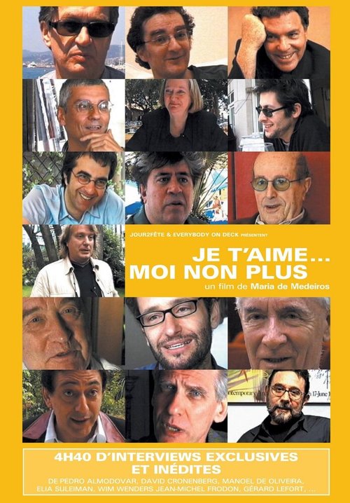 Обложка (Постер) Je t'aime... moi non plus: Artistes et critiques (2004) HDRip Обложка (Постер) Je t'aime... moi non plus: Artistes et critiques (2004) HDRip