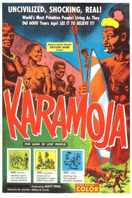 Обложка (Постер) Karamoja (1955) SATRip
