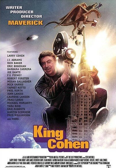 Обложка (Постер) King Cohen: The Wild World of Filmmaker Larry Cohen (2017) HDRip Обложка (Постер) King Cohen: The Wild World of Filmmaker Larry Cohen (2017) HDRip
