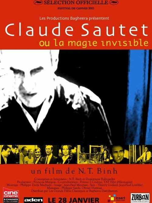 Обложка (Постер) Клод Соте, или Невидимая магия / Claude Sautet ou La magie invisible (2003) HDRip