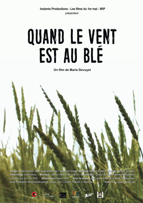 Обложка (Постер) Когда ветер колышет пшеницу / Quand le vent est au blé (2016) CAMRip