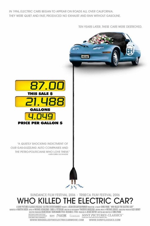 Обложка (Постер) Кто убил электрокар? / Who Killed the Electric Car? (2006) HDRip Обложка (Постер) Кто убил электрокар? / Who Killed the Electric Car? (2006) HDRip