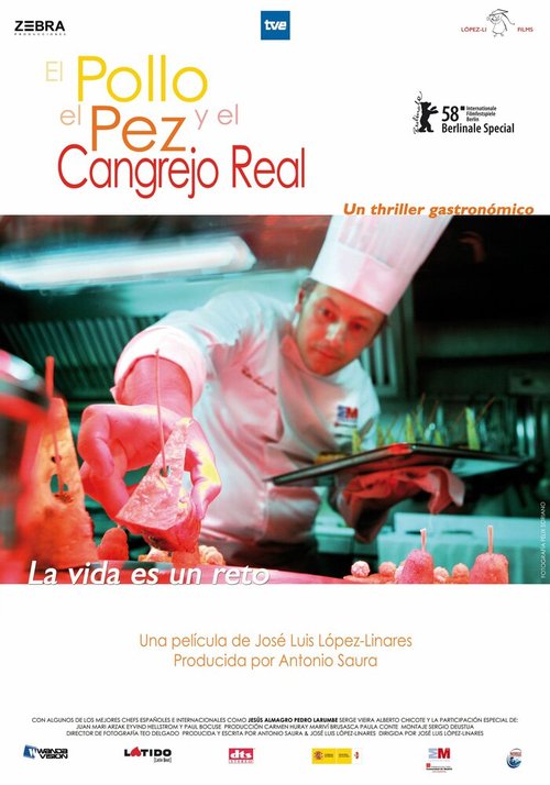 Обложка (Постер) Курица, рыба и королевский краб / El pollo, el pez y el cangrejo real (2008) HDRip Обложка (Постер) Курица, рыба и королевский краб / El pollo, el pez y el cangrejo real (2008) HDRip