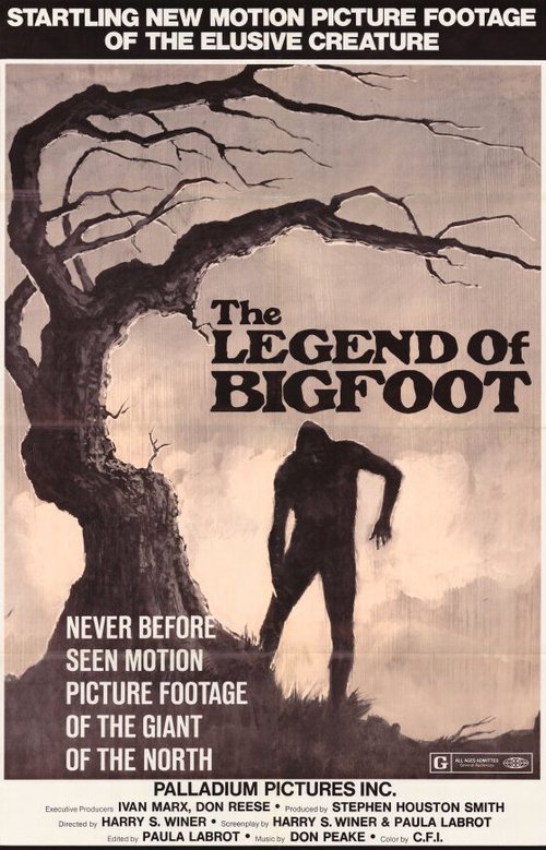 Обложка (Постер) Легенда о Бигфуте / The Legend of Bigfoot (1976) SATRip