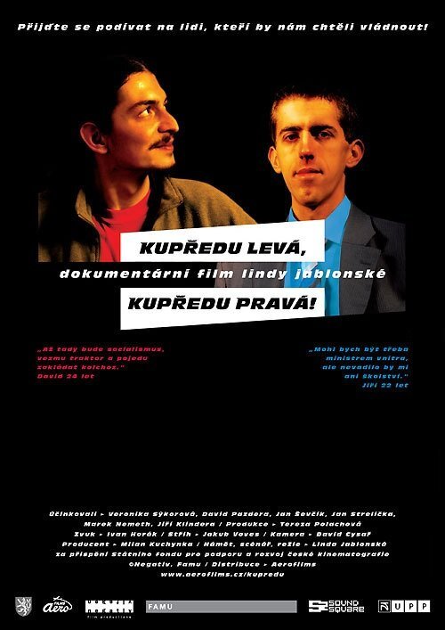 Обложка (Постер) Левой, правой! / Kupredu levá, kupredu pravá (2006) HDRip Обложка (Постер) Левой, правой! / Kupredu levá, kupredu pravá (2006) HDRip