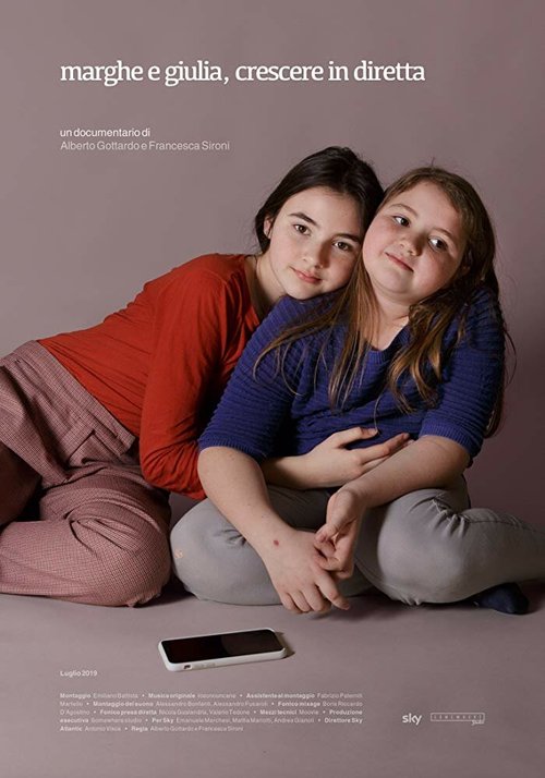 Обложка (Постер) Marghe e Giulia, crescere in diretta (2019) HDRip