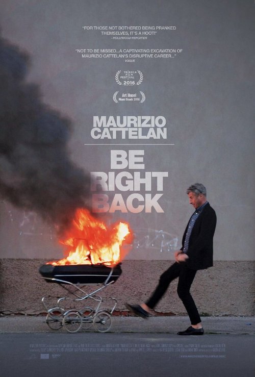 Обложка (Постер) Маурицио Кателлан: Ушёл, скоро буду / Maurizio Cattelan: Be Right Back (2016) CAMRip Обложка (Постер) Маурицио Кателлан: Ушёл, скоро буду / Maurizio Cattelan: Be Right Back (2016) CAMRip