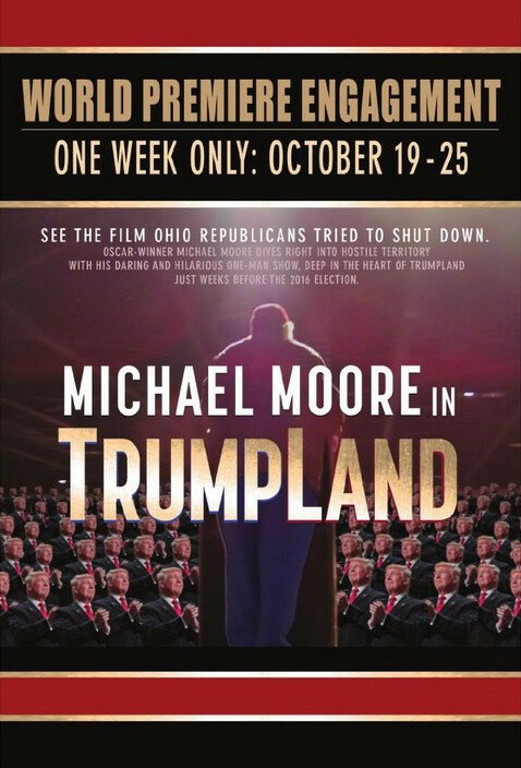 Обложка (Постер) Michael Moore in TrumpLand (2016) CAMRip Обложка (Постер) Michael Moore in TrumpLand (2016) CAMRip