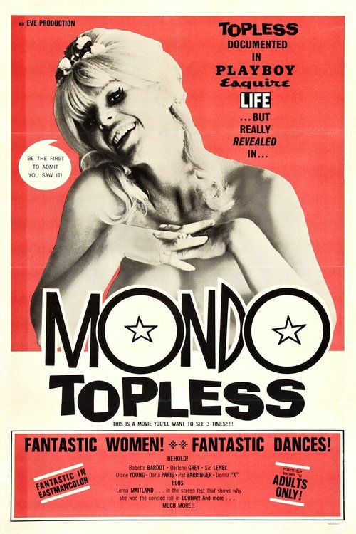 Обложка (Постер) Мир топлесс / Mondo Topless (1966) SATRip