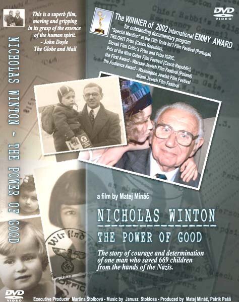 Обложка (Постер) Могущество добра — Николас Уинтон / Síla lidskosti - Nicholas Winton (2002) HDRip