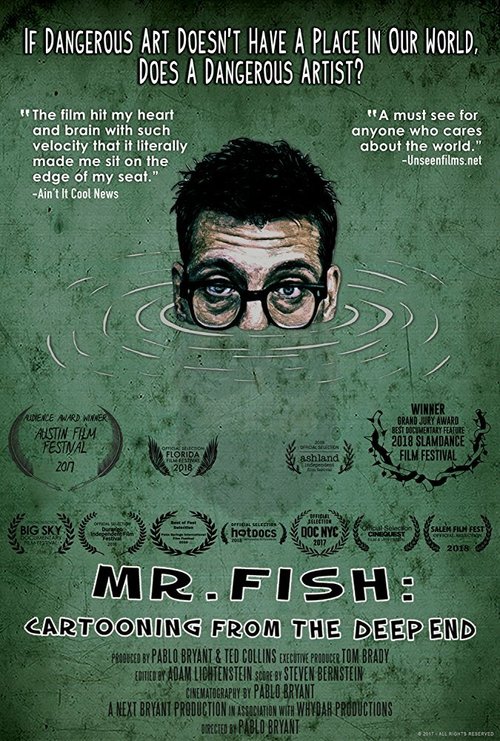 Обложка (Постер) Mr. Fish: Cartooning from the Deep End (2017) HDRip Обложка (Постер) Mr. Fish: Cartooning from the Deep End (2017) HDRip