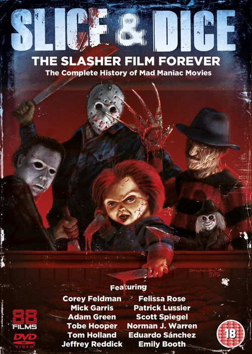 Обложка (Постер) Мясорубка: Слэшеры навсегда / Slice and Dice: The Slasher Film Forever (2012) HDRip Обложка (Постер) Мясорубка: Слэшеры навсегда / Slice and Dice: The Slasher Film Forever (2012) HDRip