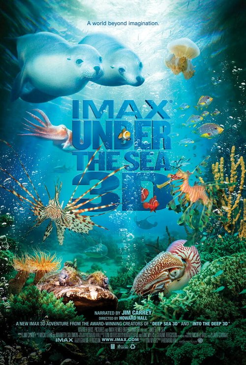 Обложка (Постер) На глубине морской 3D / Under the Sea 3D (2009) HDRip Обложка (Постер) На глубине морской 3D / Under the Sea 3D (2009) HDRip