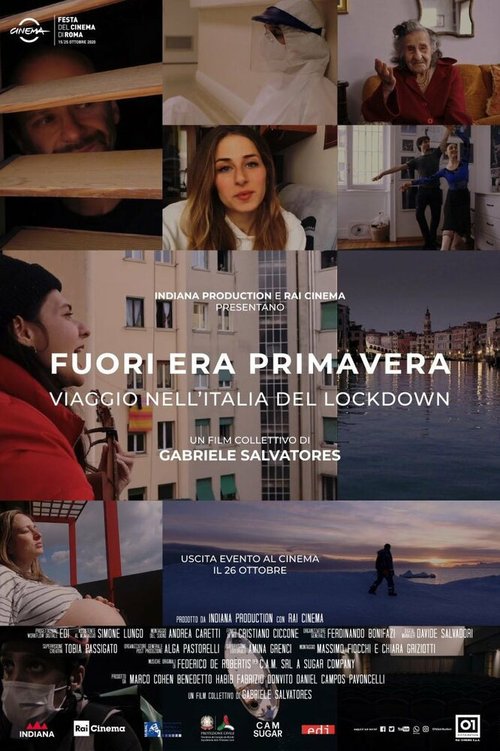 Обложка (Постер) На улице весна / Fuori era primavera: Viaggio nell'Italia del lockdown (2020) HDRip