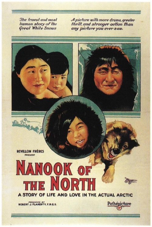Обложка (Постер) Нанук с Севера / Nanook of the North (1922) SATRip