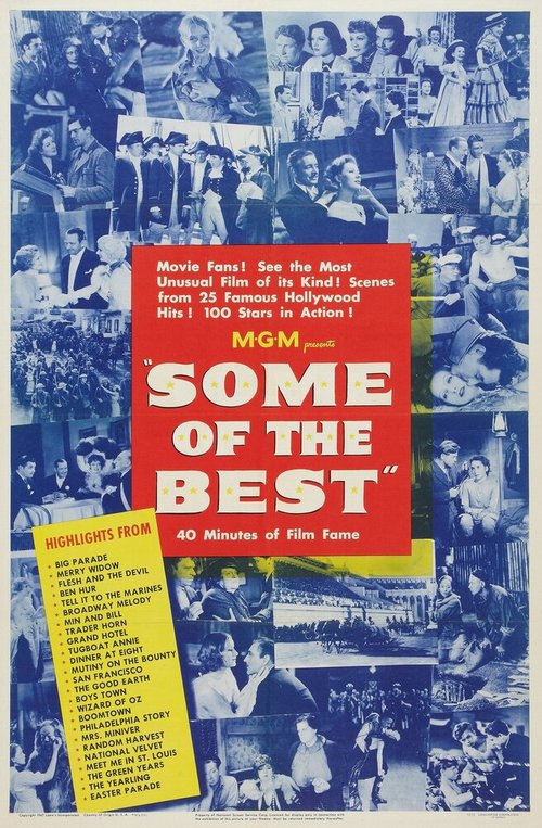 Обложка (Постер) Некоторые из лучших: Двадцать пять лет лидерства в кинематографе / Some of the Best: Twenty-Five Years of Motion Picture Leadership (1949) SATRip