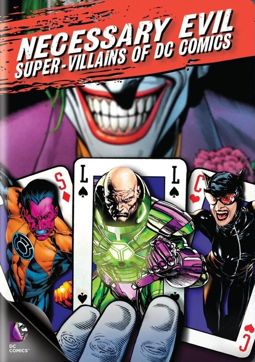 Обложка (Постер) Необходимое зло: Супер-злодеи комиксов DC / Necessary Evil: Super-Villains of DC Comics (2013) HDRip