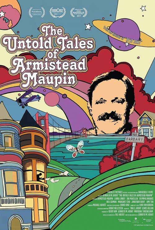 Обложка (Постер) Нерассказанные истории Амистеда Мопина / The Untold Tales of Armistead Maupin (2017) HDRip
