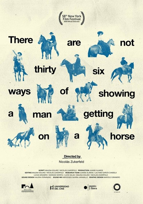 Обложка (Постер) No existen treinta y seis maneras de mostrar cómo un hombre se sube a un caballo (2020) HDRip