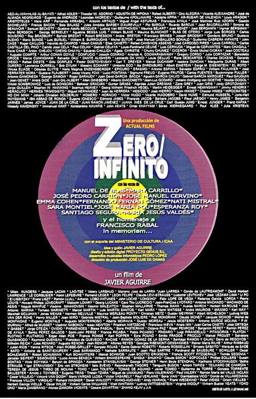 Обложка (Постер) Ночь: бесконечность / Zero/infinito (2002) HDRip Обложка (Постер) Ночь: бесконечность / Zero/infinito (2002) HDRip