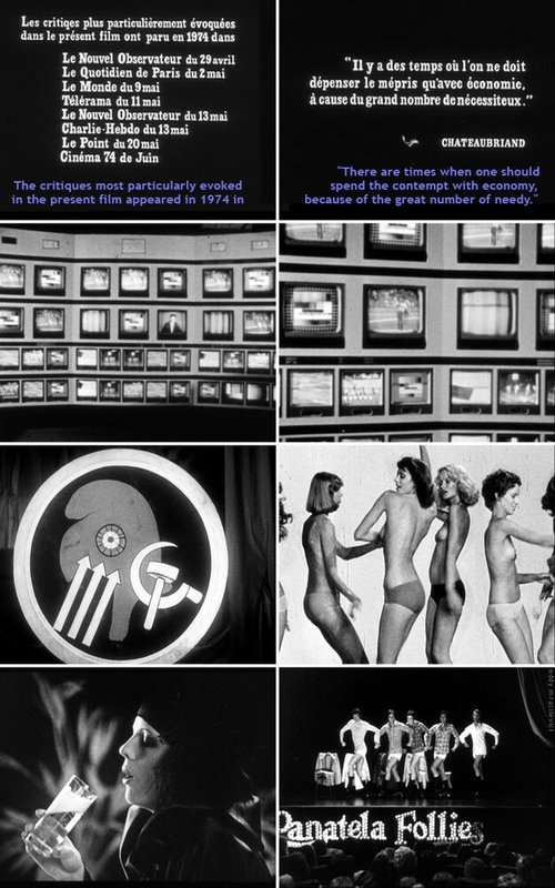 Обложка (Постер) Отрицание всех суждений, как хвалебных, так и отрицательных, каковые до сих пор были высказаны по поводу фильма «Общество спектакля» / Réfutation de tous les jugements, tant élogieux qu'hostiles, qui ont été jusqu'ici portés sur le film «La société du spectacle» (1975) SATRip