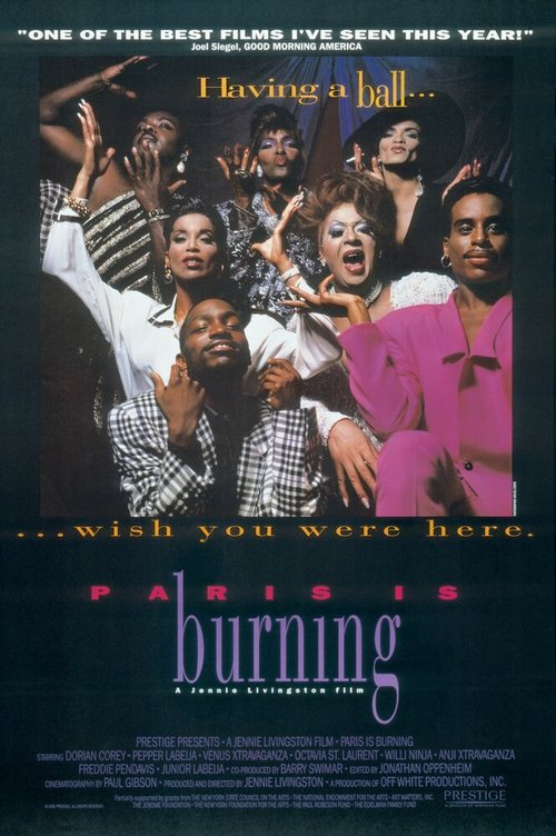 Обложка (Постер) Париж горит / Paris Is Burning (1990) HDRip