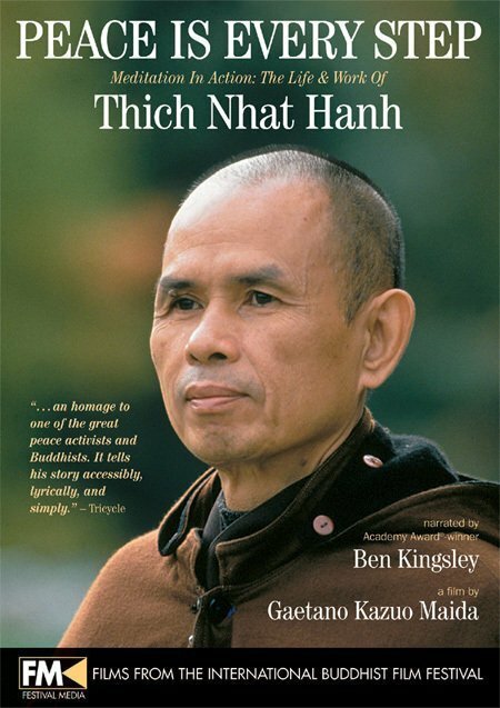 Обложка Peace Is Every Step: Meditation in Action: The Life and Work of Thich Nhat Hanh (1998) 