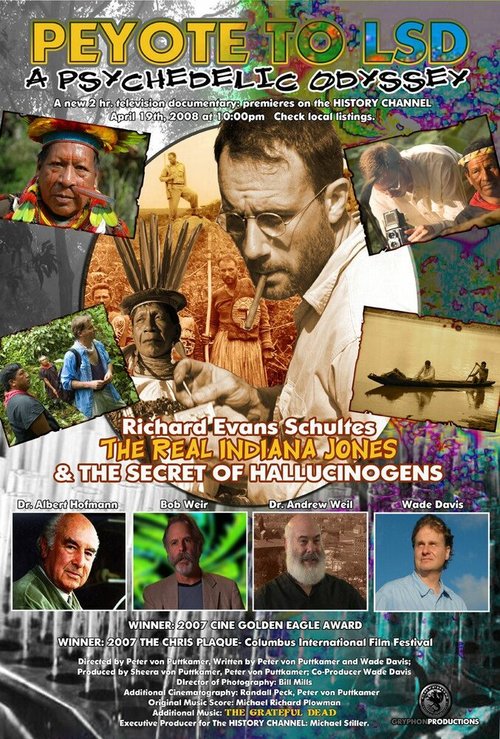 Обложка (Постер) Peyote to LSD: A Psychedelic Odyssey (2008) HDRip Обложка (Постер) Peyote to LSD: A Psychedelic Odyssey (2008) HDRip